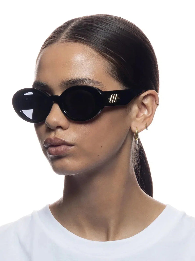 Nouveau Trash Sunglasses Black-Le Specs-Sattva Boutique