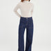 Cup of Joe - LuLu Wide Leg Jean - Raw 30"