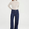 Cup of Joe - LuLu Wide Leg Jean - Raw 30"