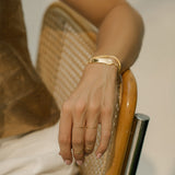 Leah Alexandra - Stacking Ring - Goldfill