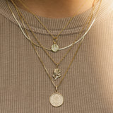 Leah Alexandra - Mayan Necklace – Gold 16-18" -