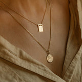 Leah Alexandra - Mayan Necklace – Gold 16-18" -