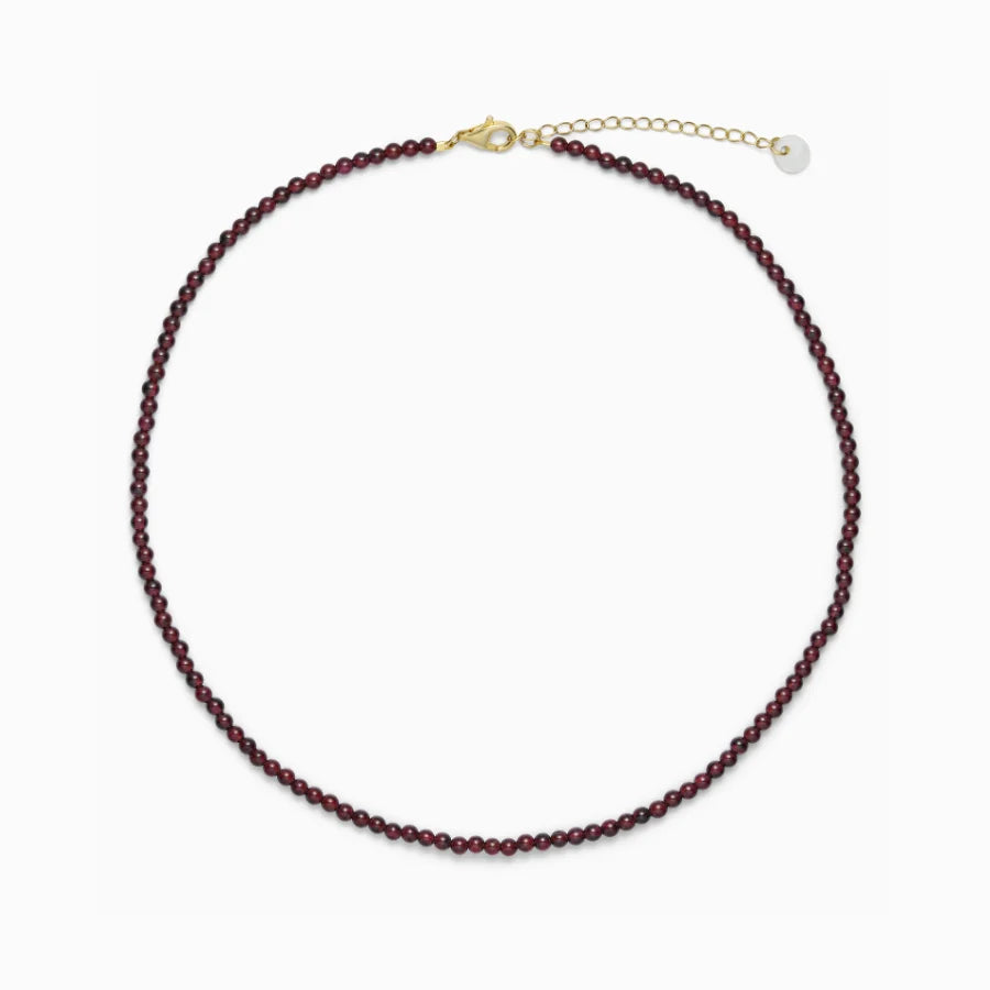 Soi - Luna Garnet Necklace -