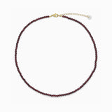 Soi - Luna Garnet Necklace -