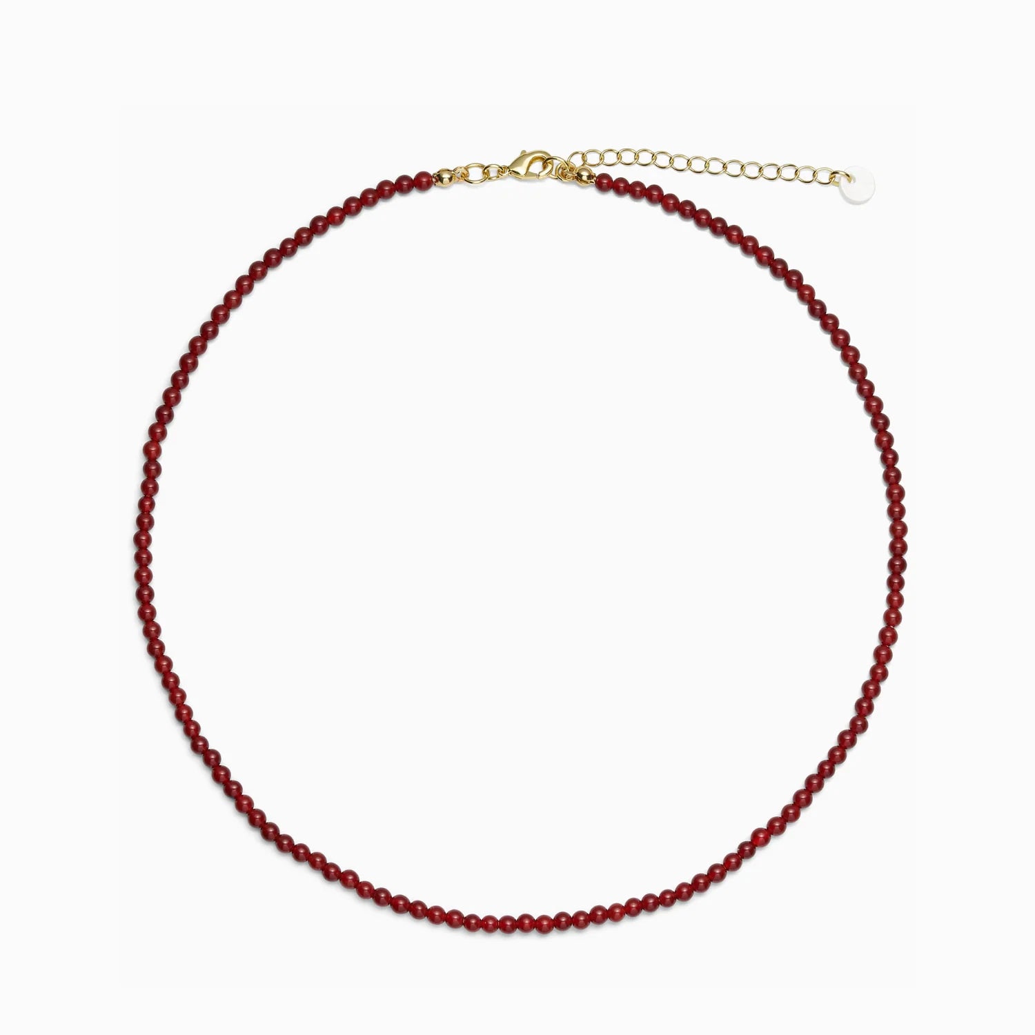 Soi - Luna Red Jade Necklace -