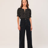 Indi & Cold - Lantern Sleeve Blouse -