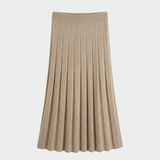 Indi & Cold - Indi&Cold Ribbed Cashmere Skirt -