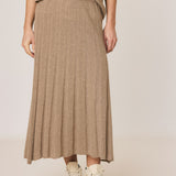 Indi & Cold - Indi&Cold Ribbed Cashmere Skirt -