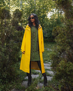 Mernini - Full Length Raincoat - Dory Yellow
