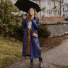 Mernini - Mernini Full Length Raincoat - Midnight Blue