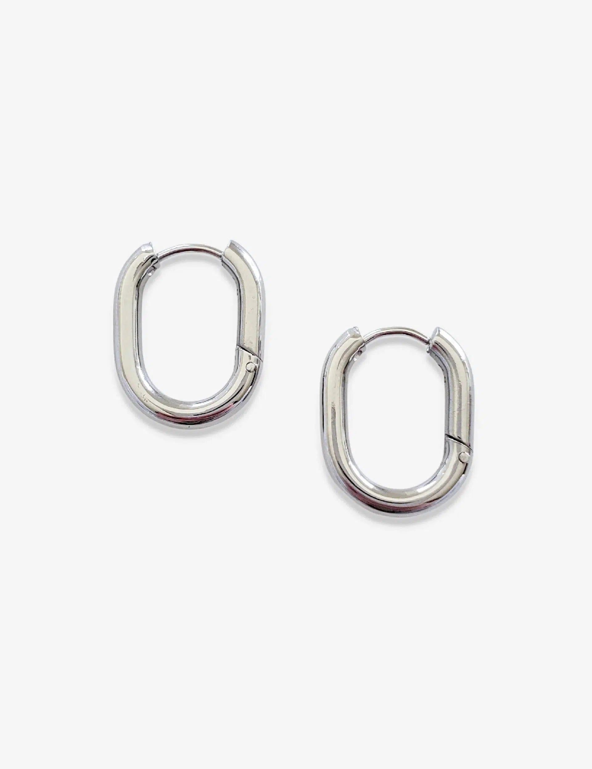 CoutuKitsch - Mimi Hoops Silver -