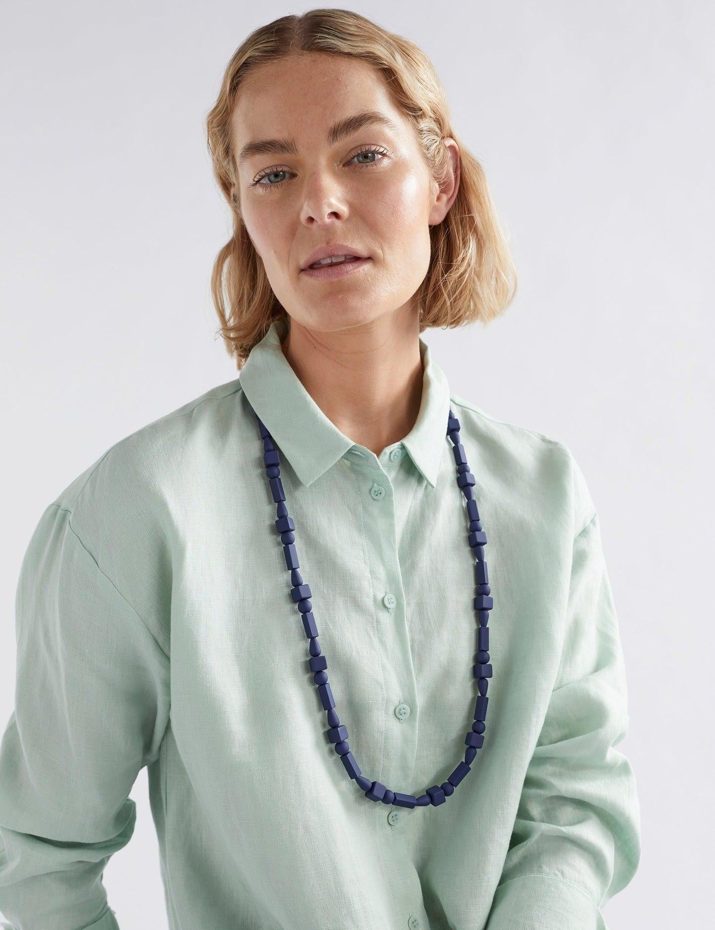 Reyni Necklace Canal Blue-ELK-Sattva Boutique