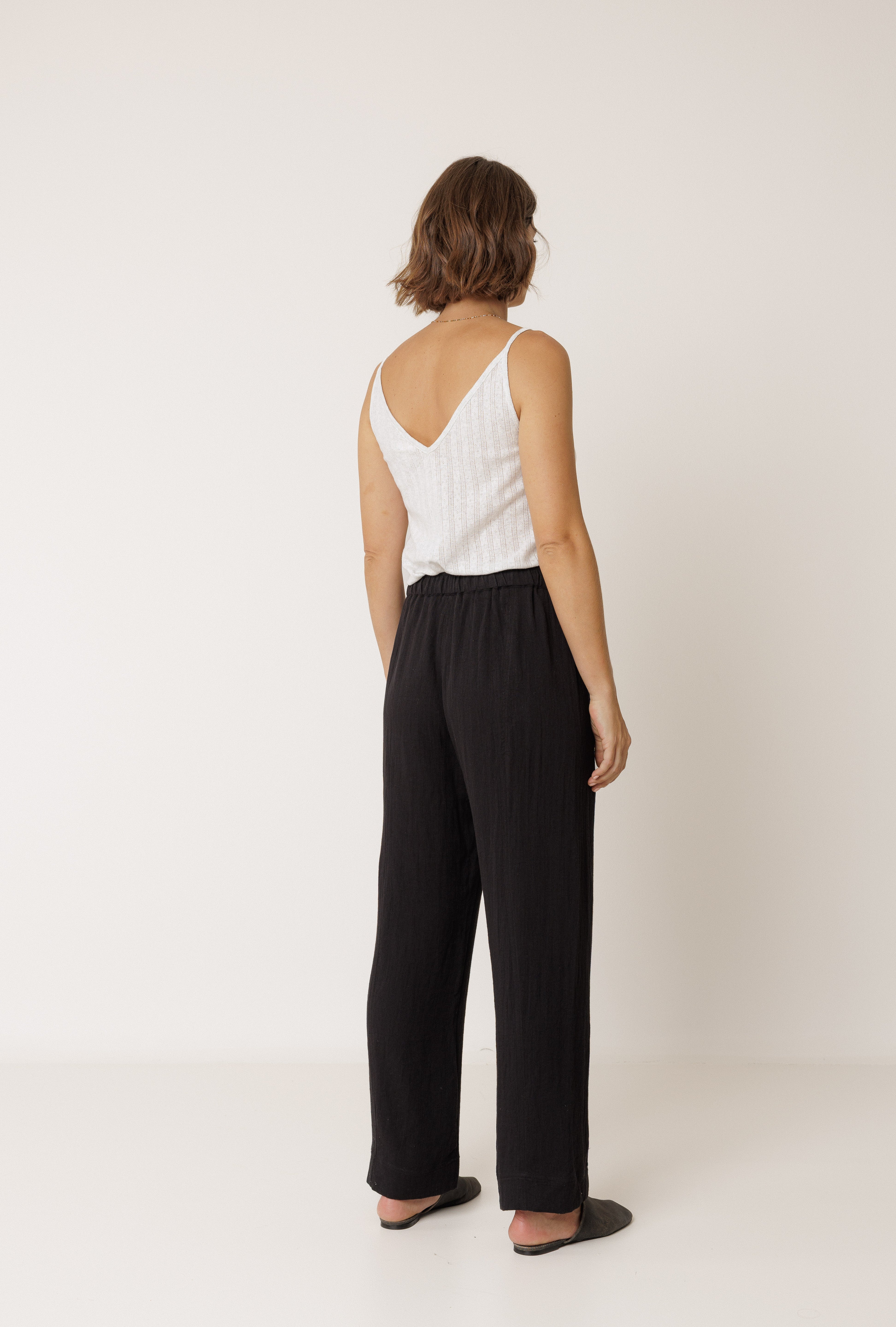 Indi & Cold - Flowy Pant With Drawstring -