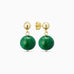 Soi - Nora Green Jade Earrings -
