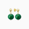 Soi - Nora Green Jade Earrings -