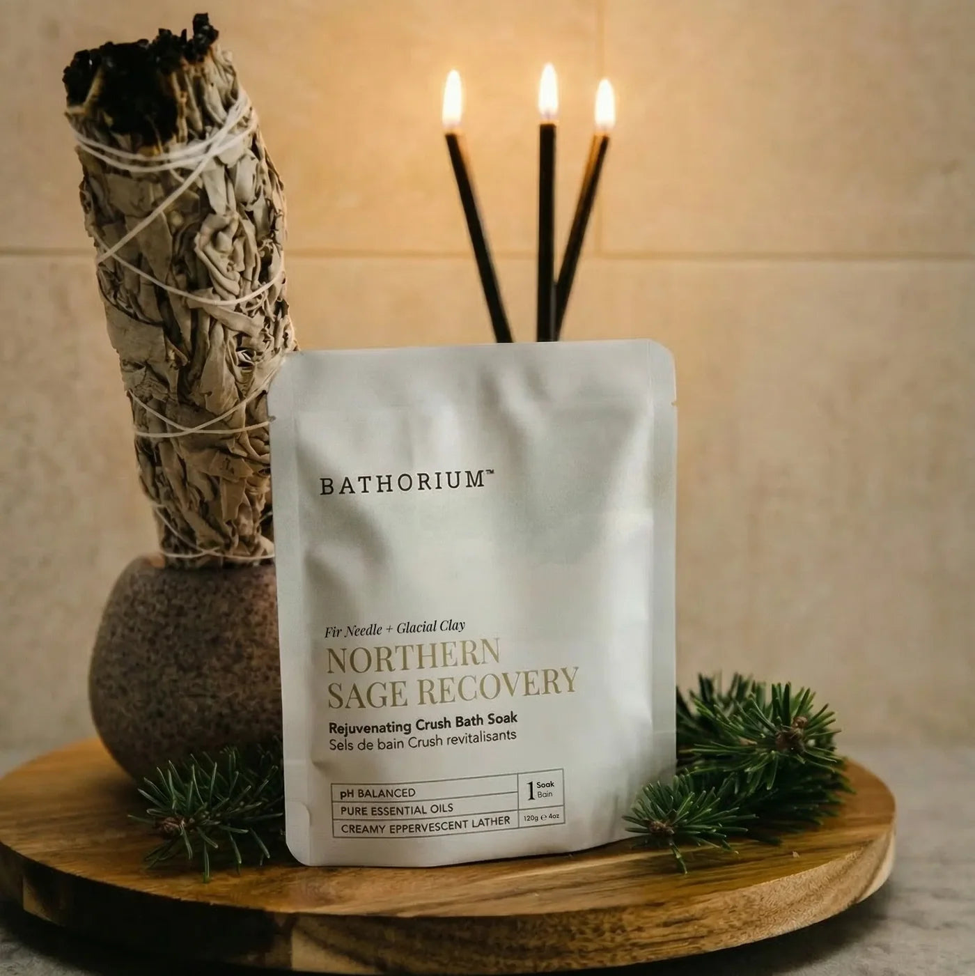 Bathorium - Northen Sage Recovery Crush Bath Soak -