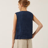 Hallie Linen Vest