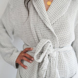 One Wednesday - Waffle Robe -