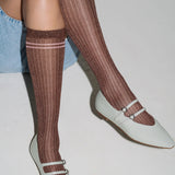 Unified - Shimmer Socks – Rich Bronze -