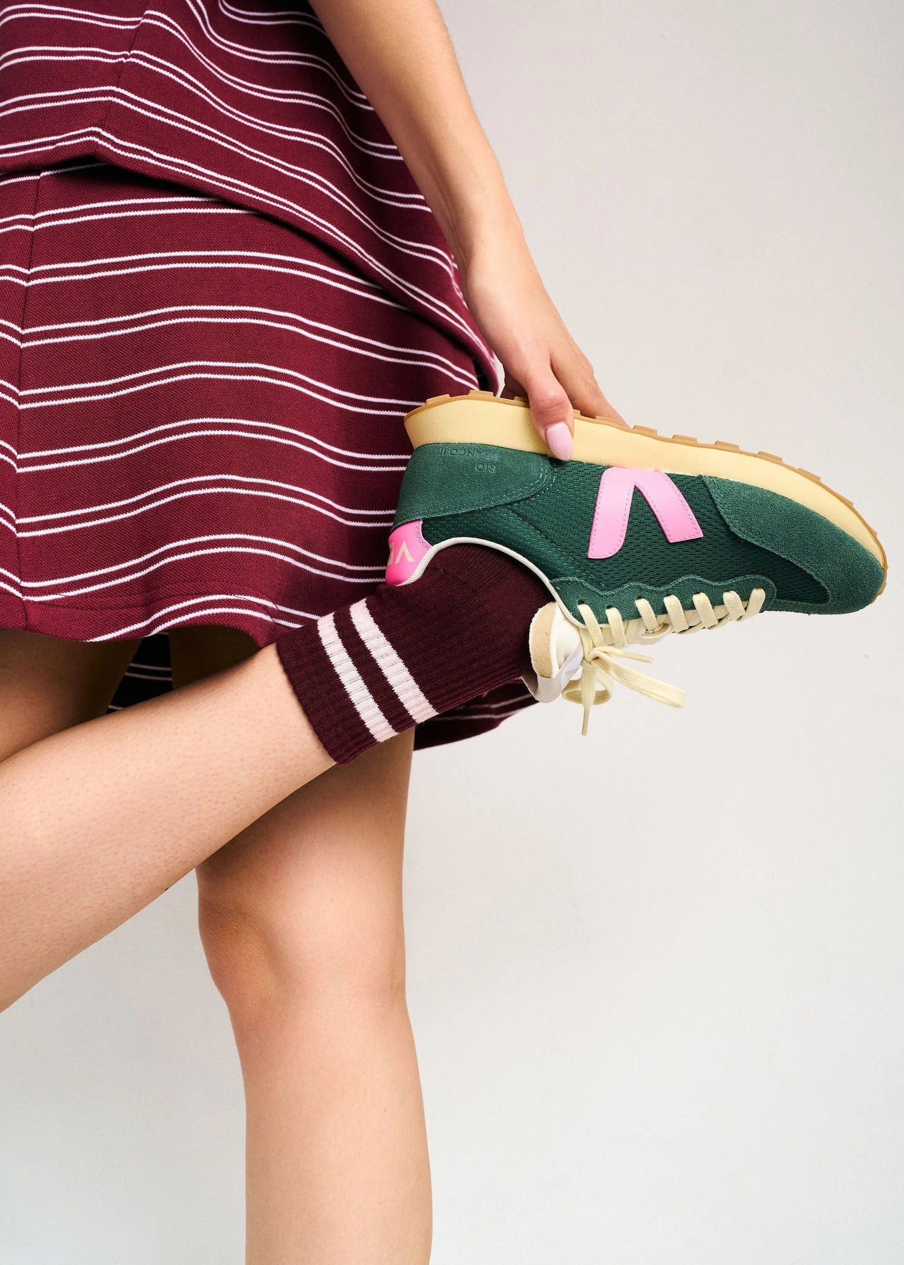 Unified - Gym Socks – Bordeaux -