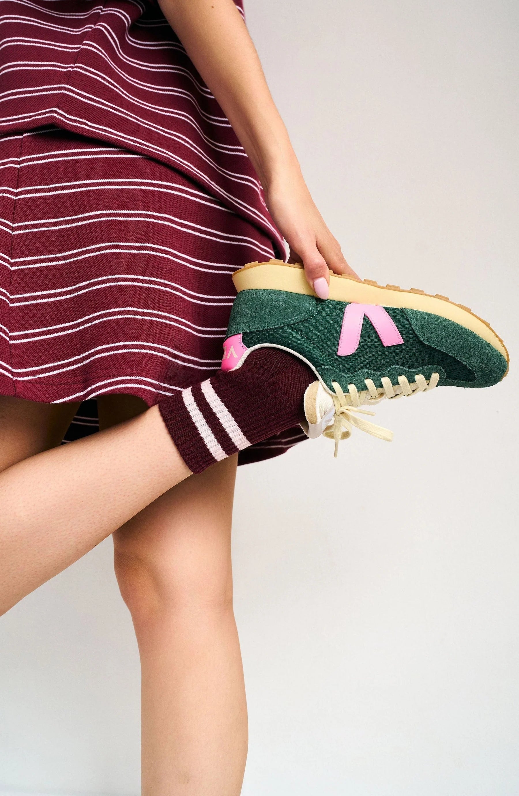 Unified - Gym Socks – Bordeaux -