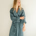 One Wednesday - Waffle Robe - Stone Blue
