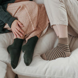 Striped & Solid Pima Socks – 2 Pack