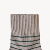 Striped & Solid Pima Socks – 2 Pack