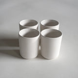 4" Cup – White