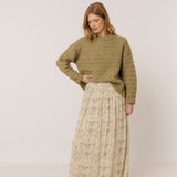Decorative Knit Sweater