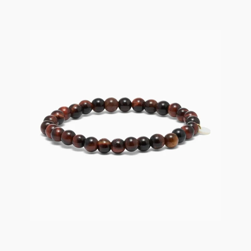 Soi - Essential Red Tiger Eye Stretch Bracelet -