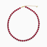 Soi - Hailey Red Jade Necklace -