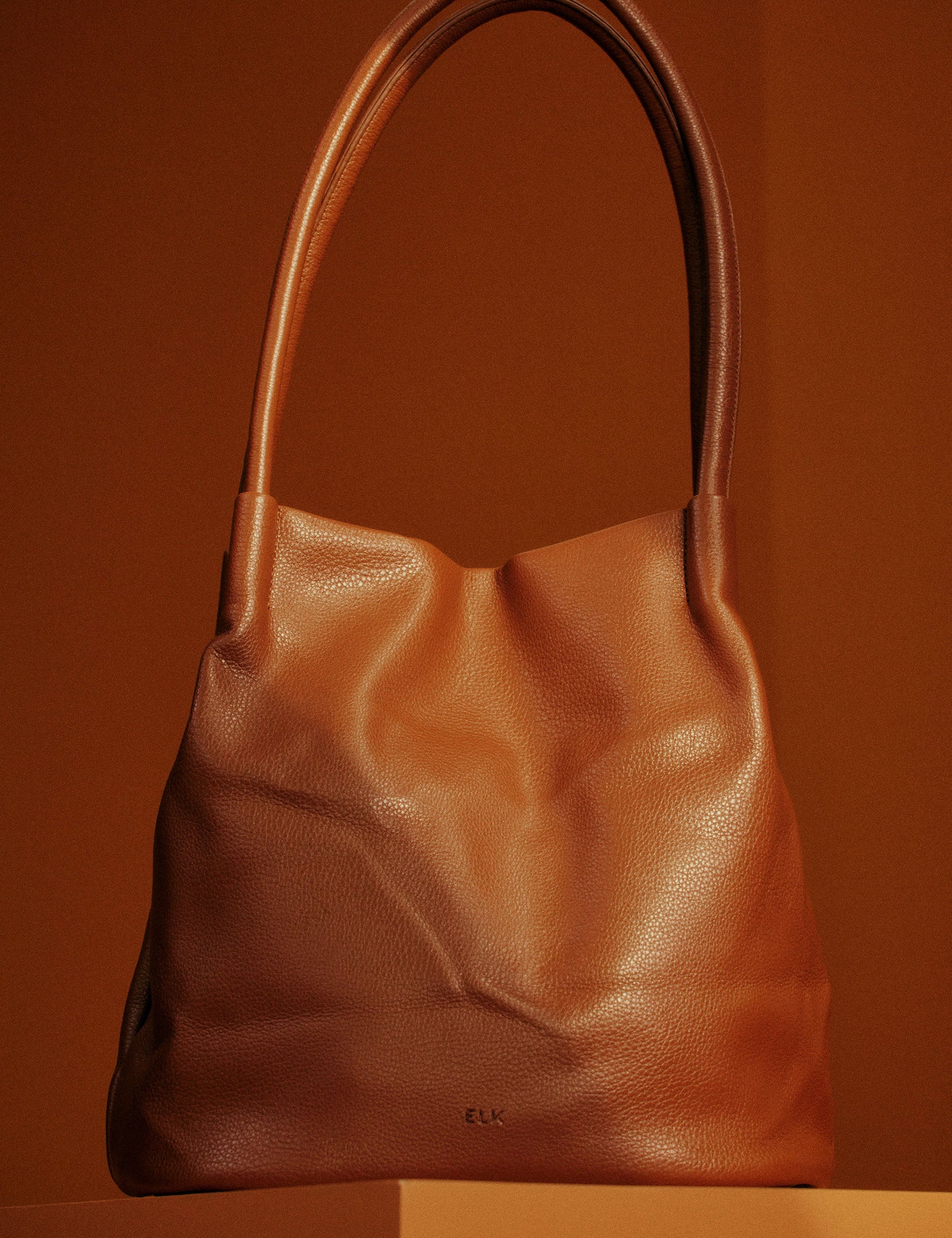 ELK Leather - Orsa Vegan Bag Tan -