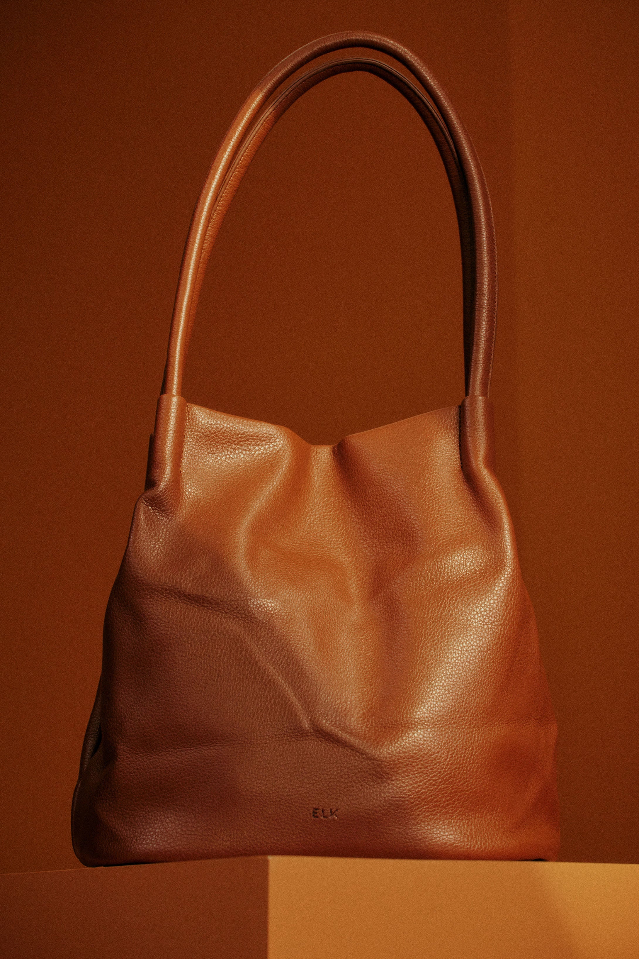 ELK Leather - Orsa Vegan Bag Tan -