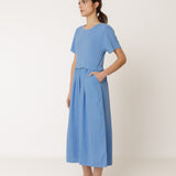 Indi & Cold - Combination Midi Dress -