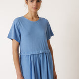Indi & Cold - Combination Midi Dress -