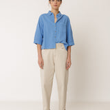 Indi & Cold - Oversize Combination Shirt -