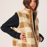 Indi & Cold - Plaid Vest -