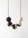 5-Bead Moon Phase Necklace-Shayna Stevenson-Sattva Boutique