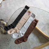 Unified - Shimmer Socks – Rich Bronze -
