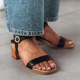 The Social Heeled Sandal