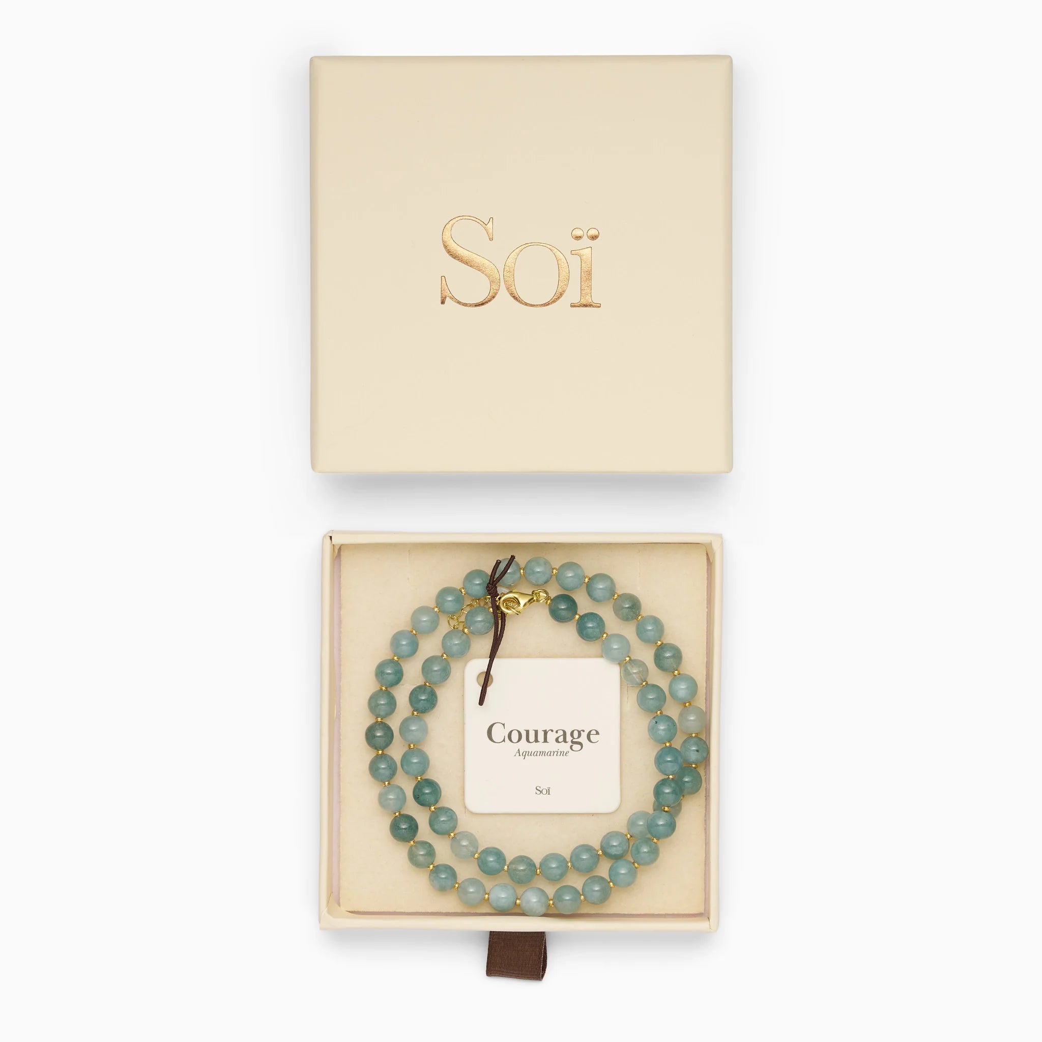 Soi - Hailey Aquamarine Necklace -