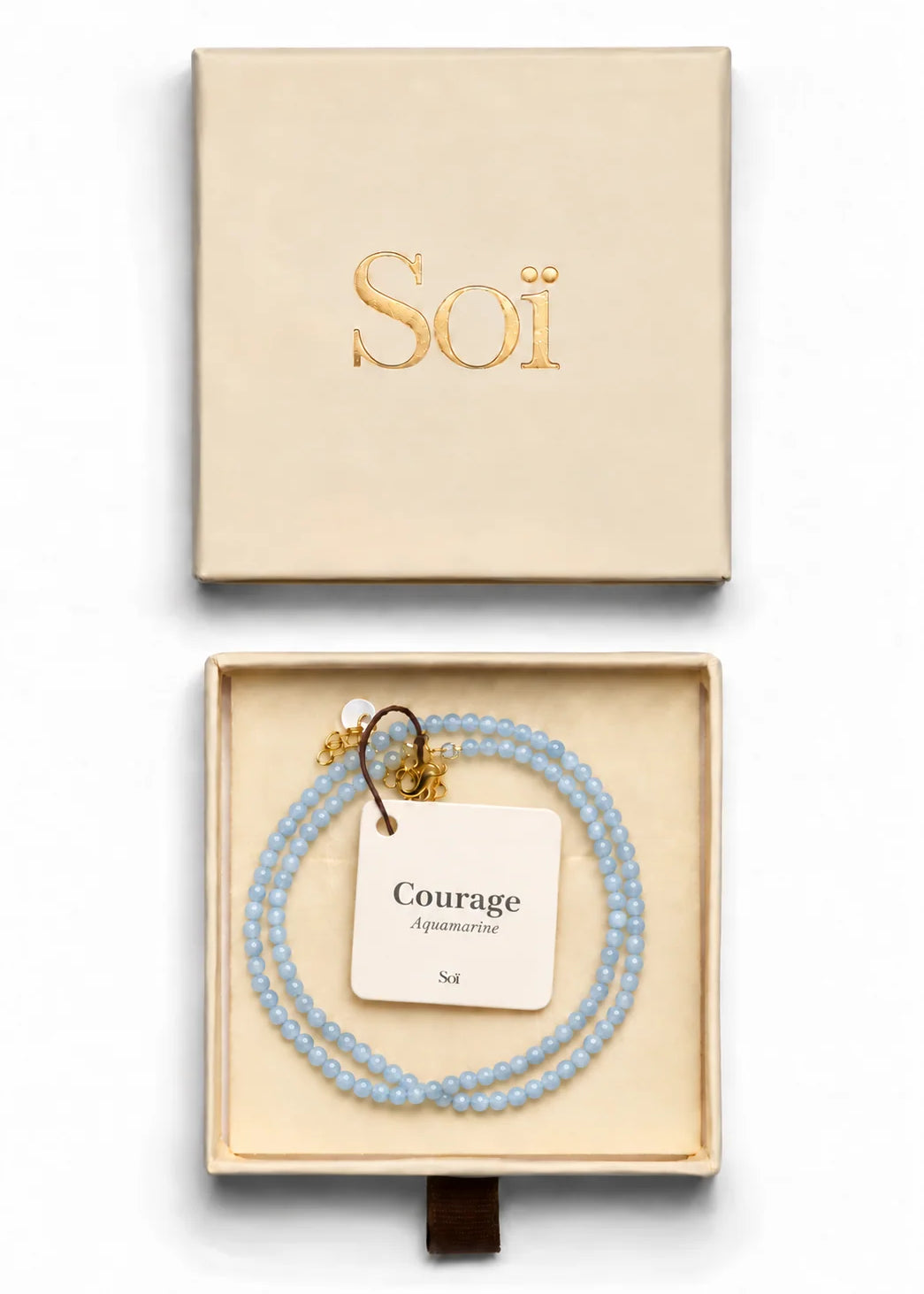 Soi - Luna Aquamarine Necklace -