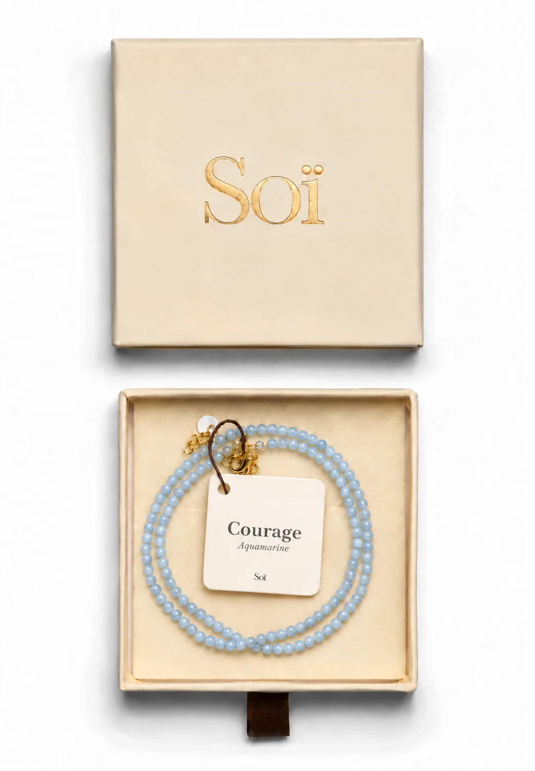 Soi - Luna Aquamarine Necklace -