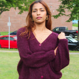 V-Neck Cardigan