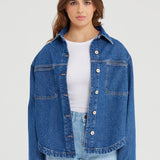 Cup of Joe - Tamara Oversized Denim Jacket -