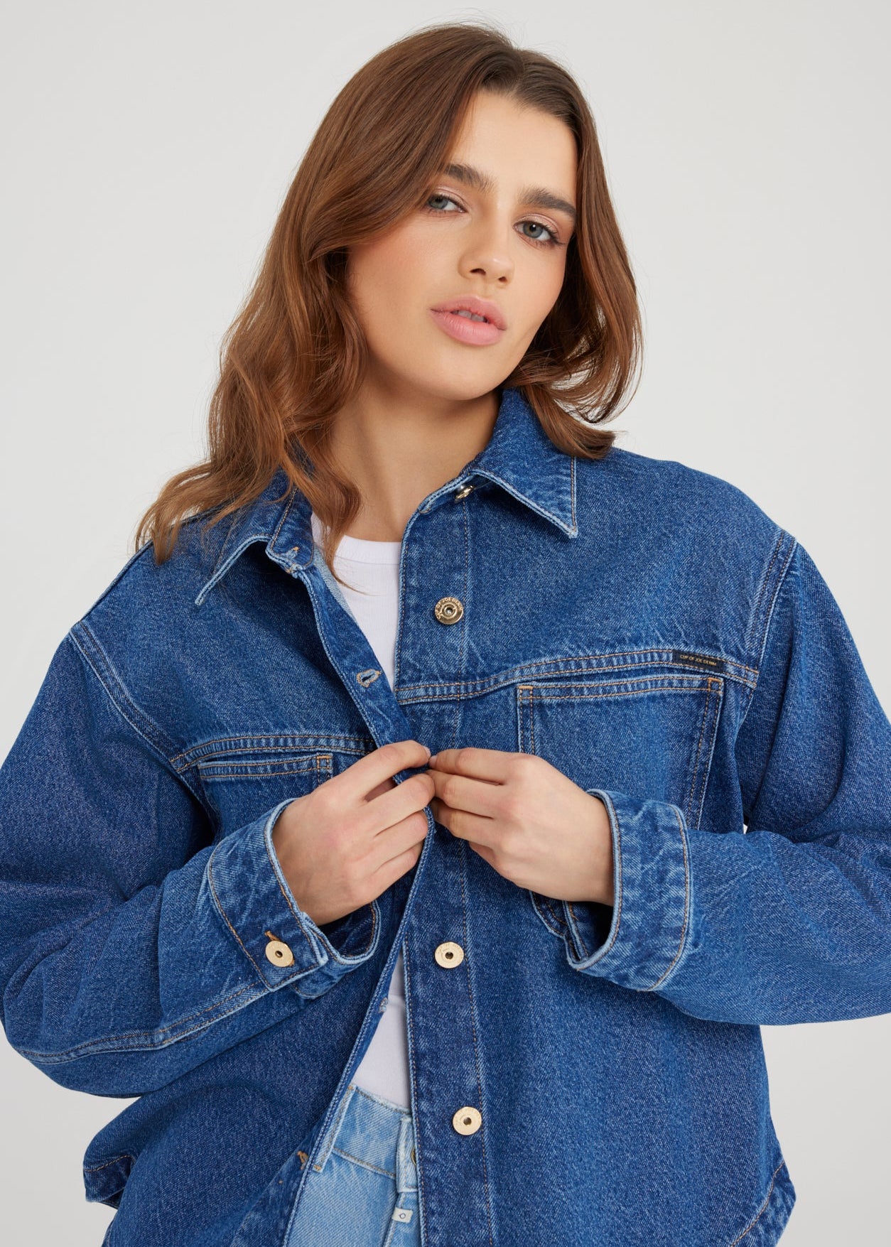 Cup of Joe - Tamara Oversized Denim Jacket -