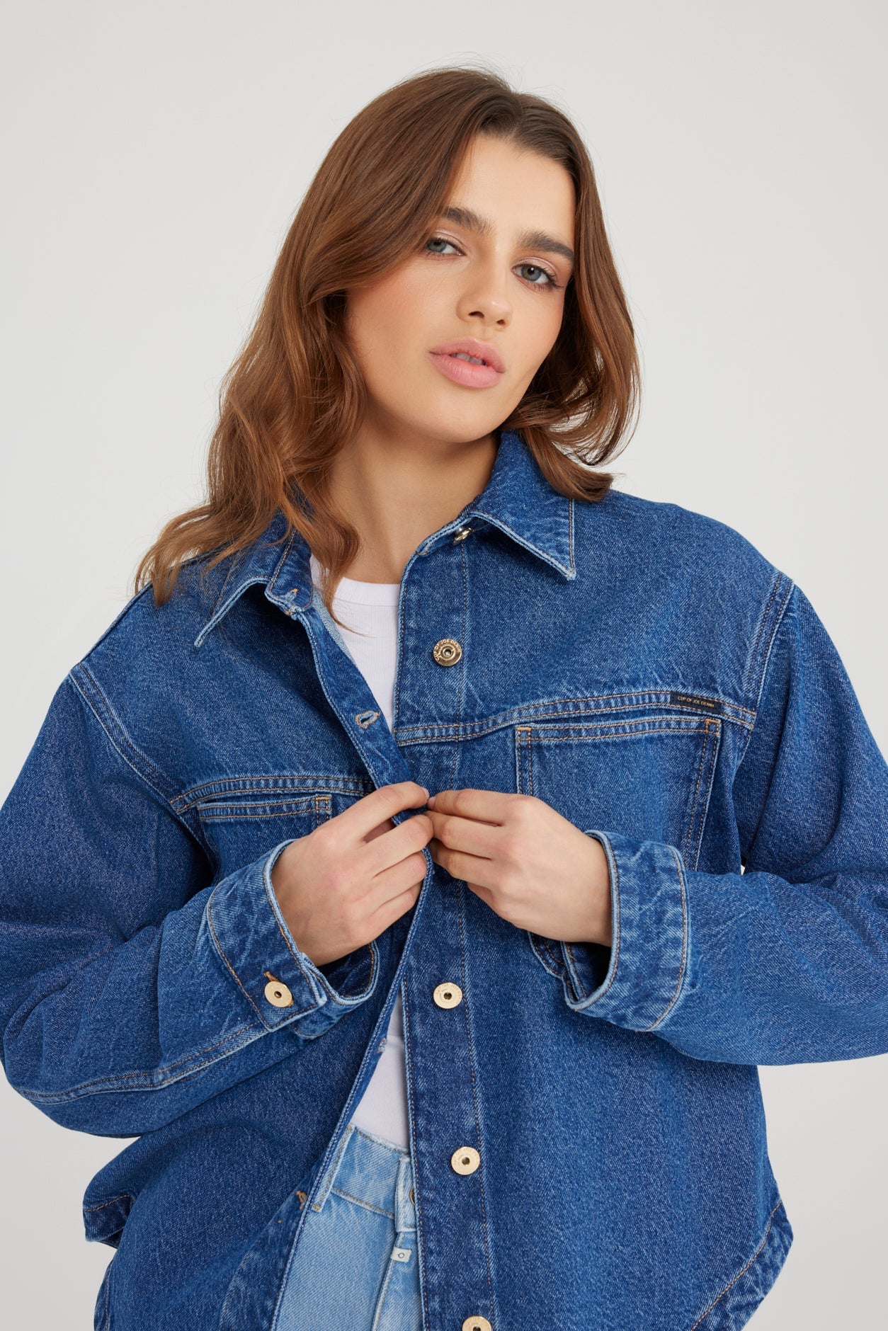 Cup of Joe - Tamara Oversized Denim Jacket -