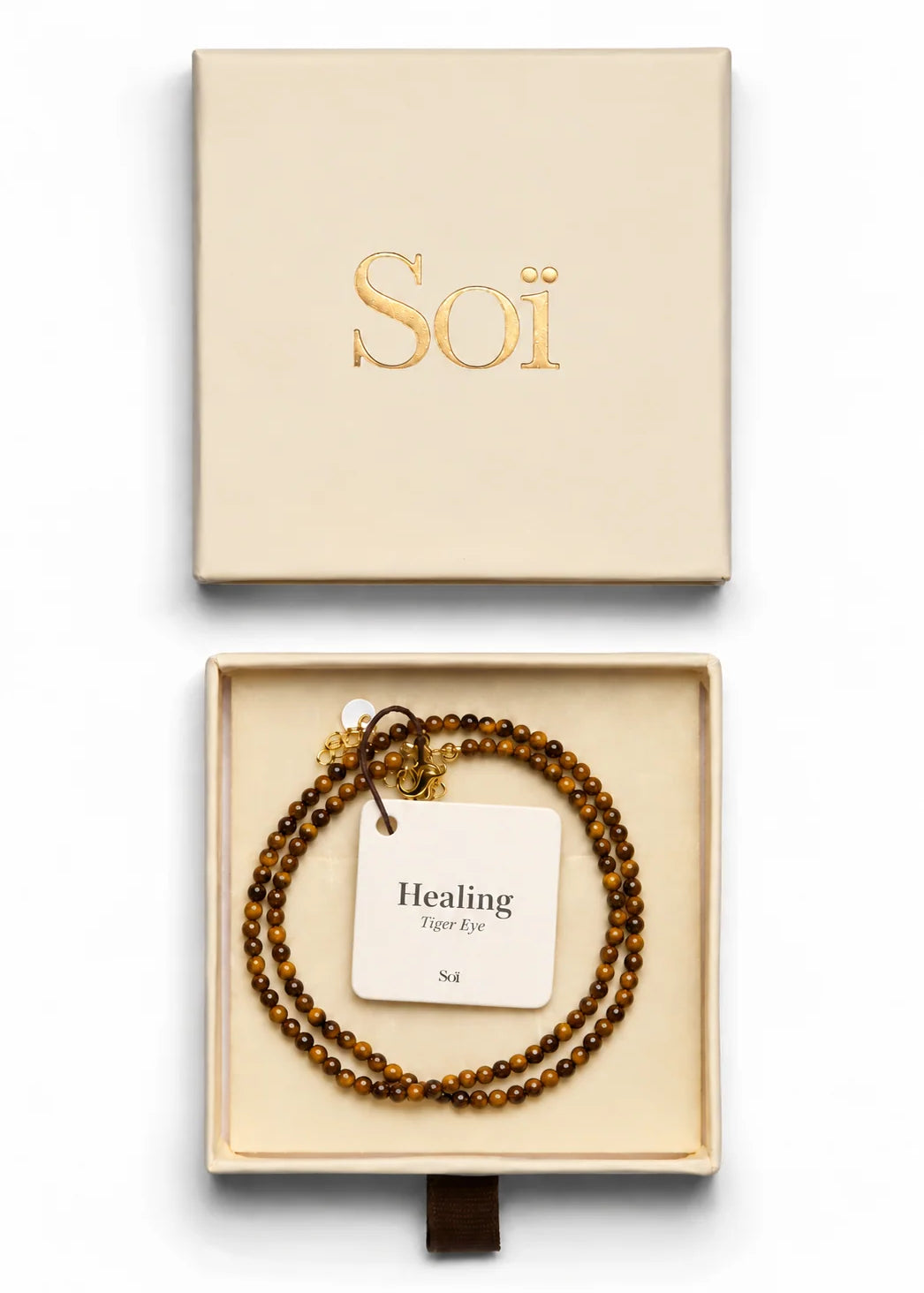 Soi - Luna Tiger Eye Necklace -