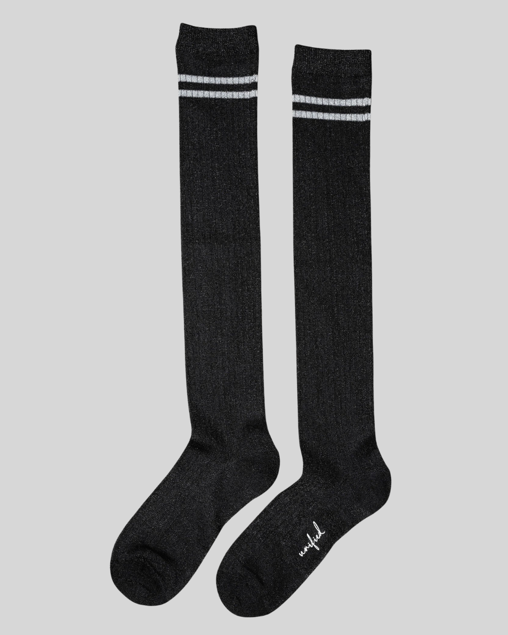 Unified - Shimmer Socks – Black -